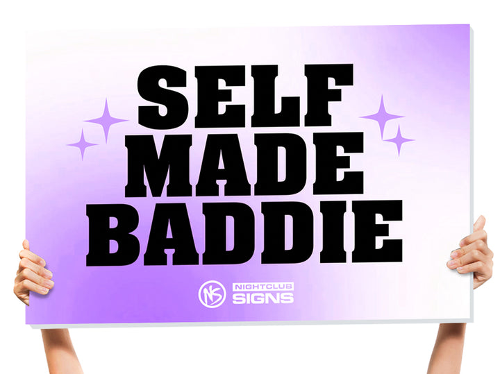baddie sign