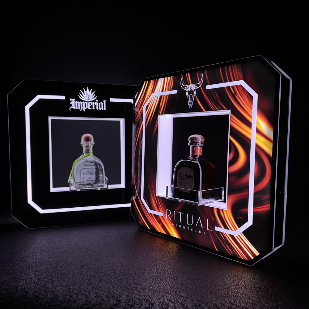 bottle presenters for clubs