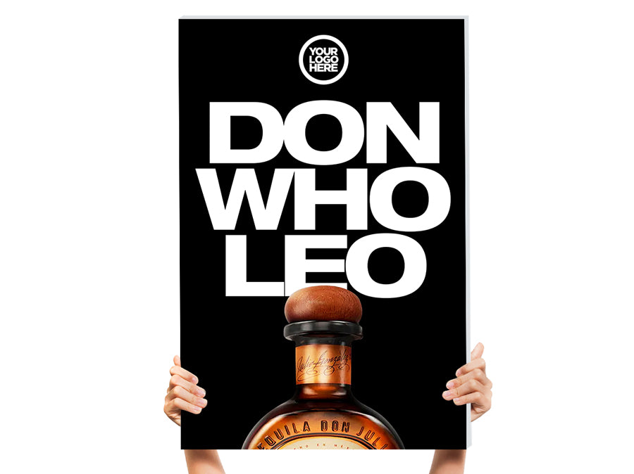 don Julio bottle presenter