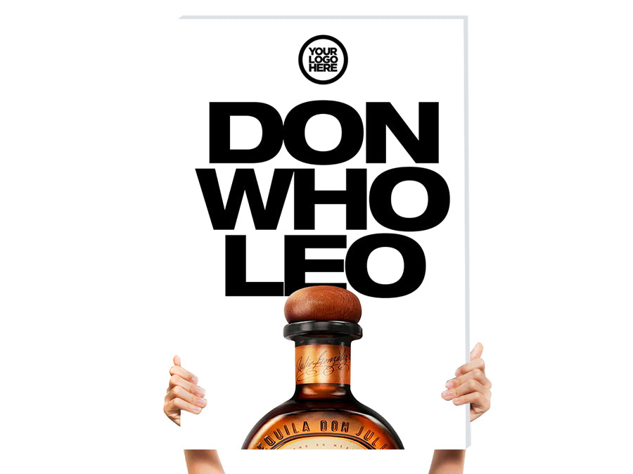 don Julio party sign