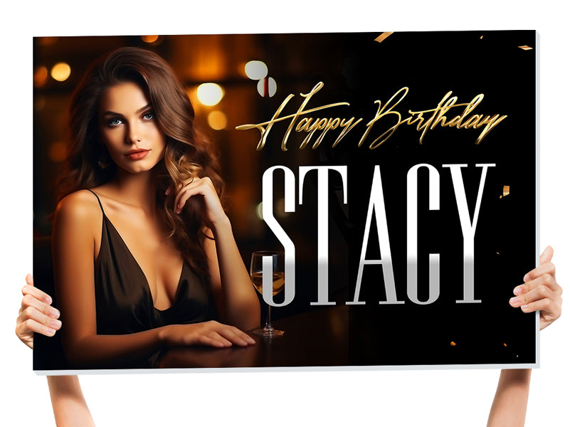 happy birthday sign