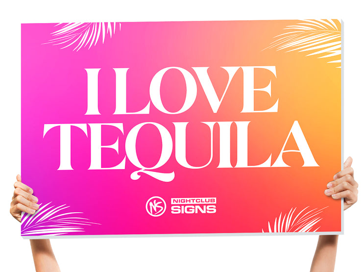 tequila nightclub sign