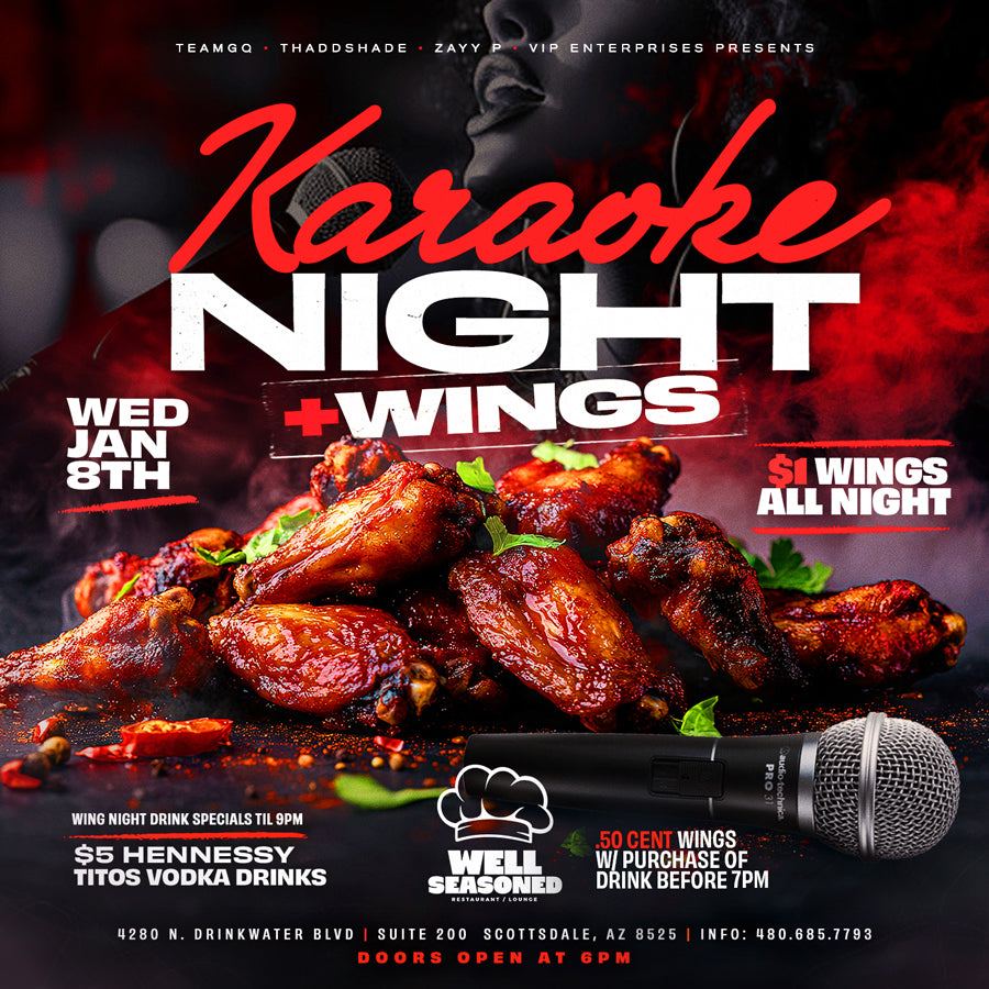 Custom Nightclub Flyer Design