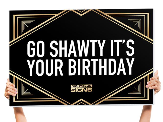 happy birthday signs