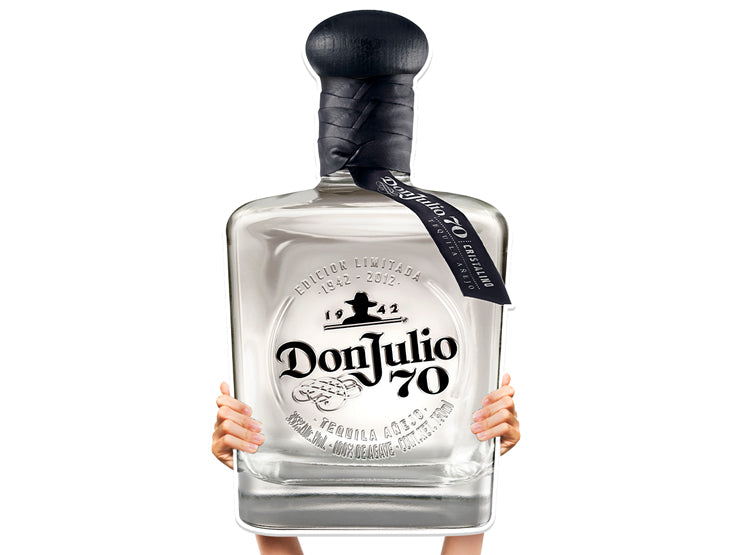 Don Julio 1942 Cutout Bottle Service Sign