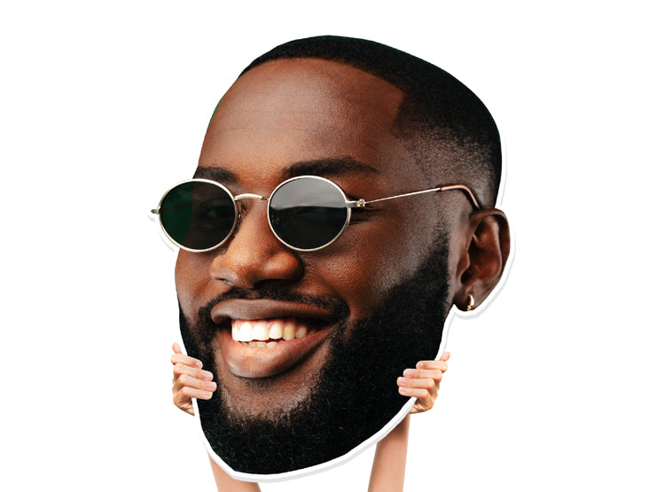 Face Cutout Nightclub Sign