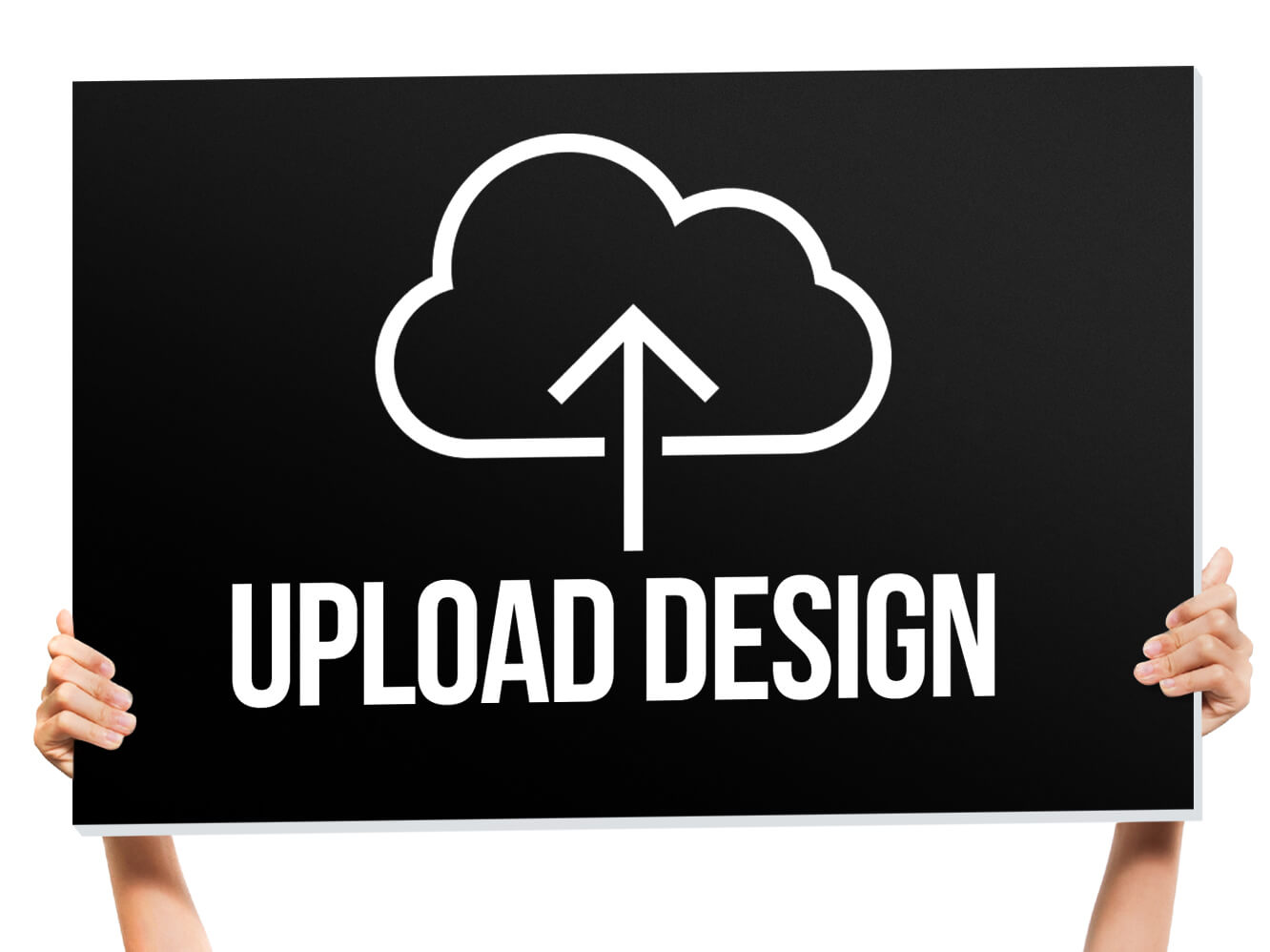 Upload design for nightclub signs