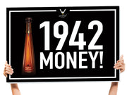 1942 bottle service sign