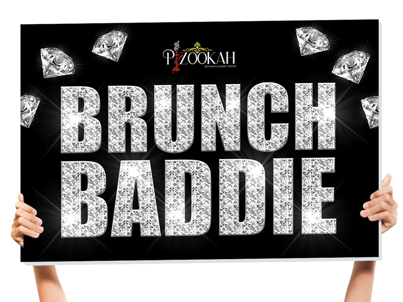 brunch party sign