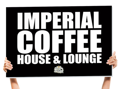 coffee lounge sign