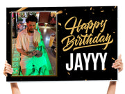 happy birthday king sign