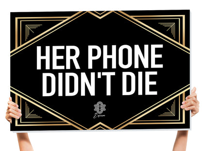 bottle service signs