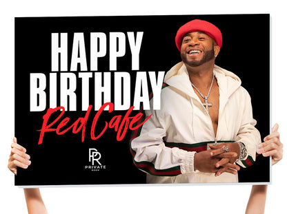 happy birthday club sign