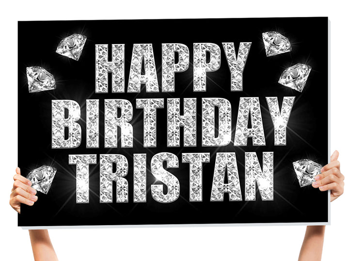happy birthday sign