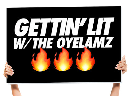 wedding bottle service sign