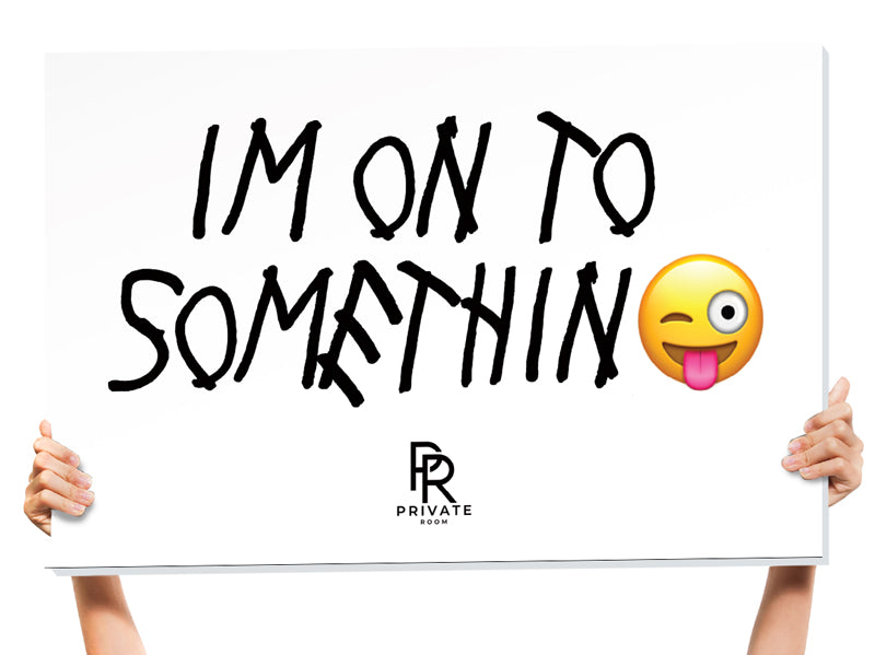 funny bottle service sign