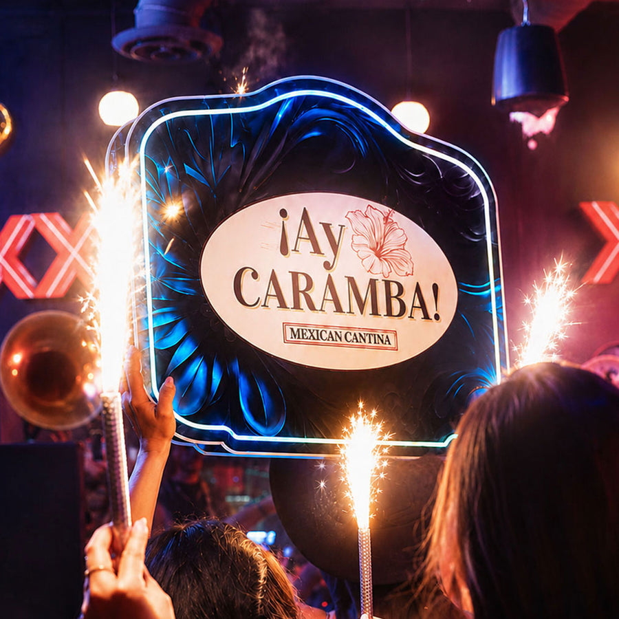 Custom  led marquee sign for  nightclubs light up bottle service sign