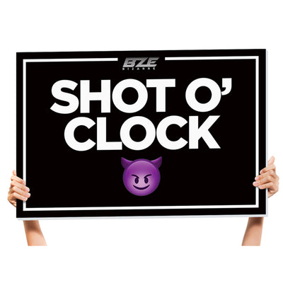 Bottle Service Signs