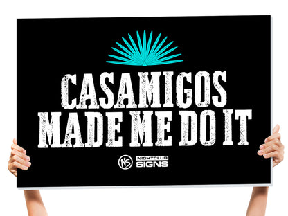 casamigos bottle sign