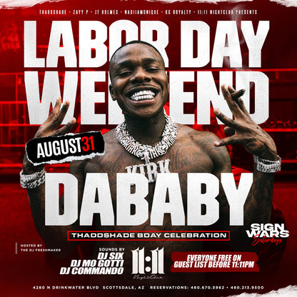 Custom Nightclub Flyer Design