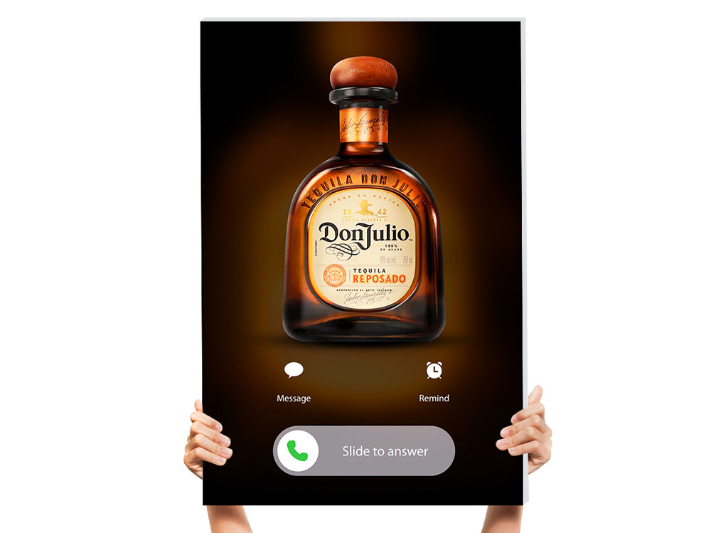 Don Julio  Bottle Service Sign