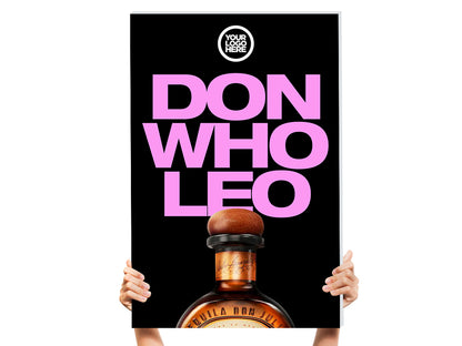 don who leo bottle service sign
