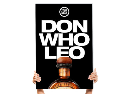 don Julio bottle presenter