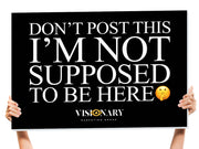 dont post this funny bottle service sign
