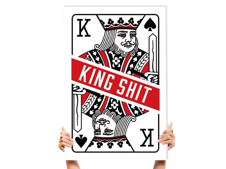 King of Spades Bottle Service Sign
