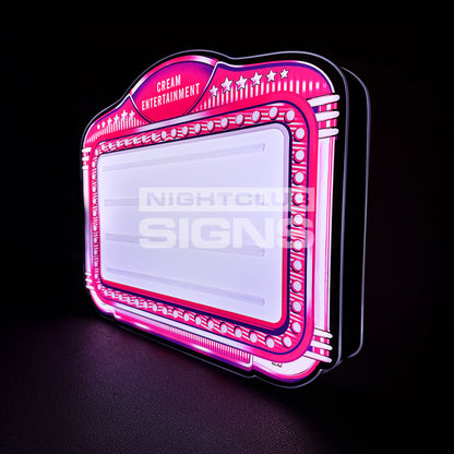 led marquee sign for nightclubs