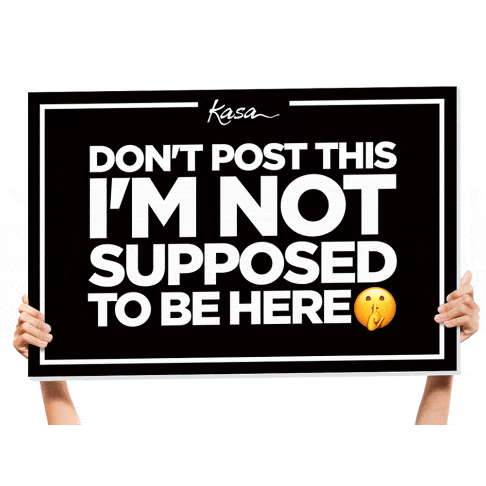 nightclub foam signs