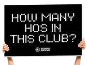 club bottle signs