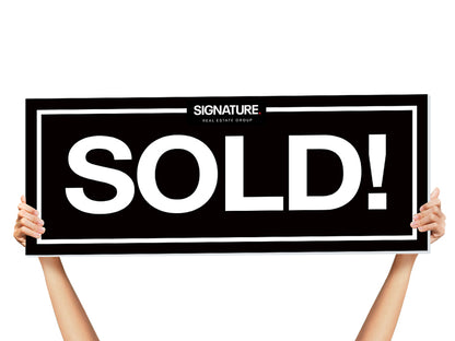 realtor sold sign
