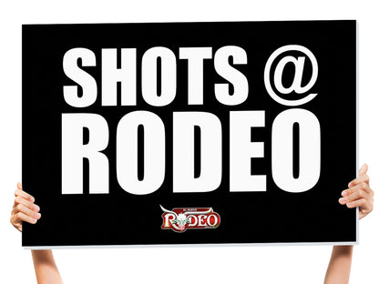 Vip bottle service signs