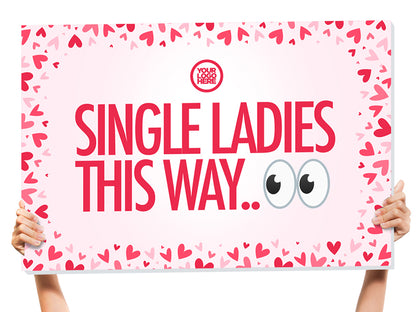 Heartbreaker Bottle Service Sign