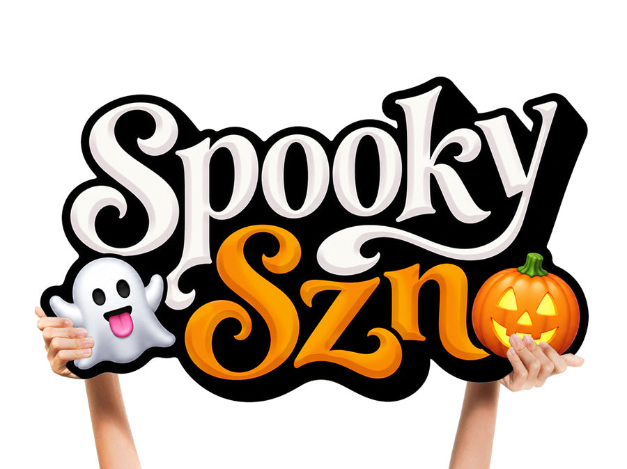 Spooky Szn Halloween Prop Bottle Service Sign