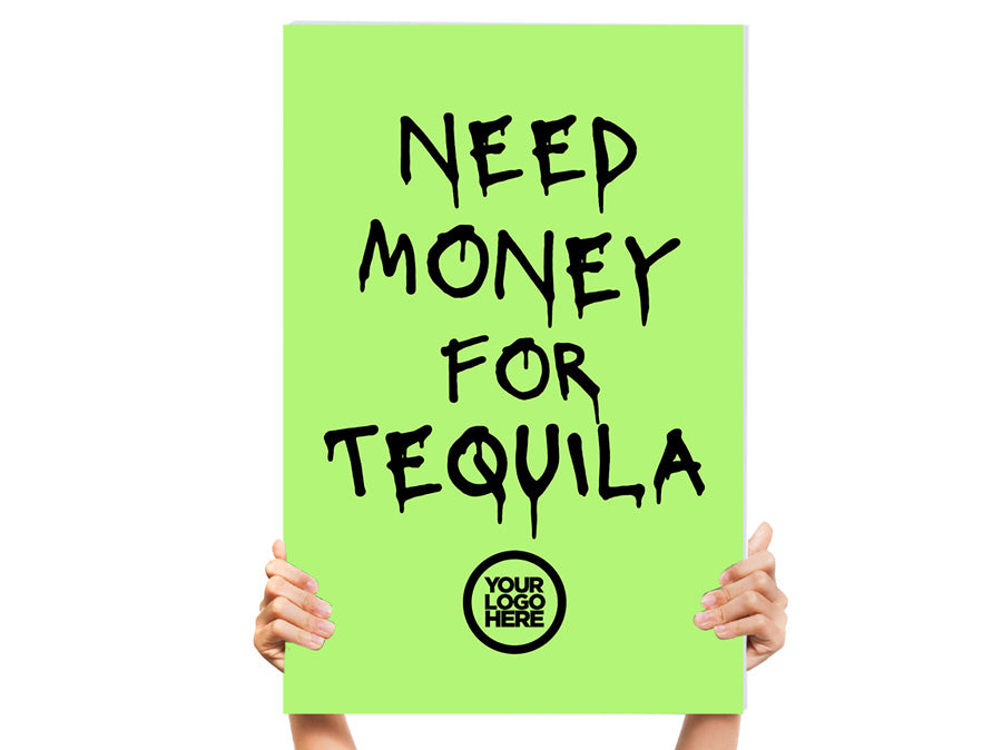 tequila nightclub sign for bottle service girls