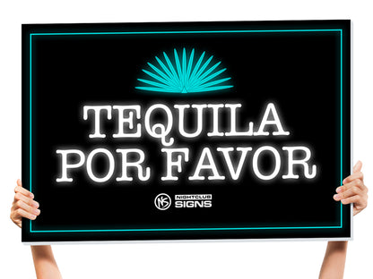 casamigos bottle service sign