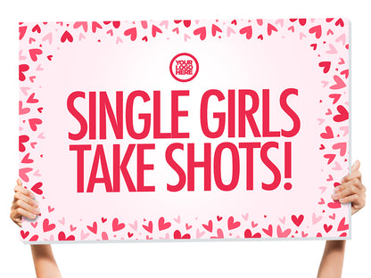 Heartbreaker Bottle Service Sign