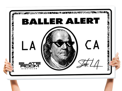 funny bottle service sign