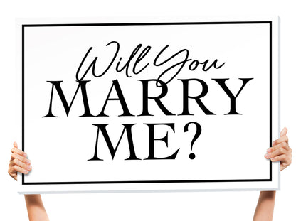 Will You Marry Me Sign
