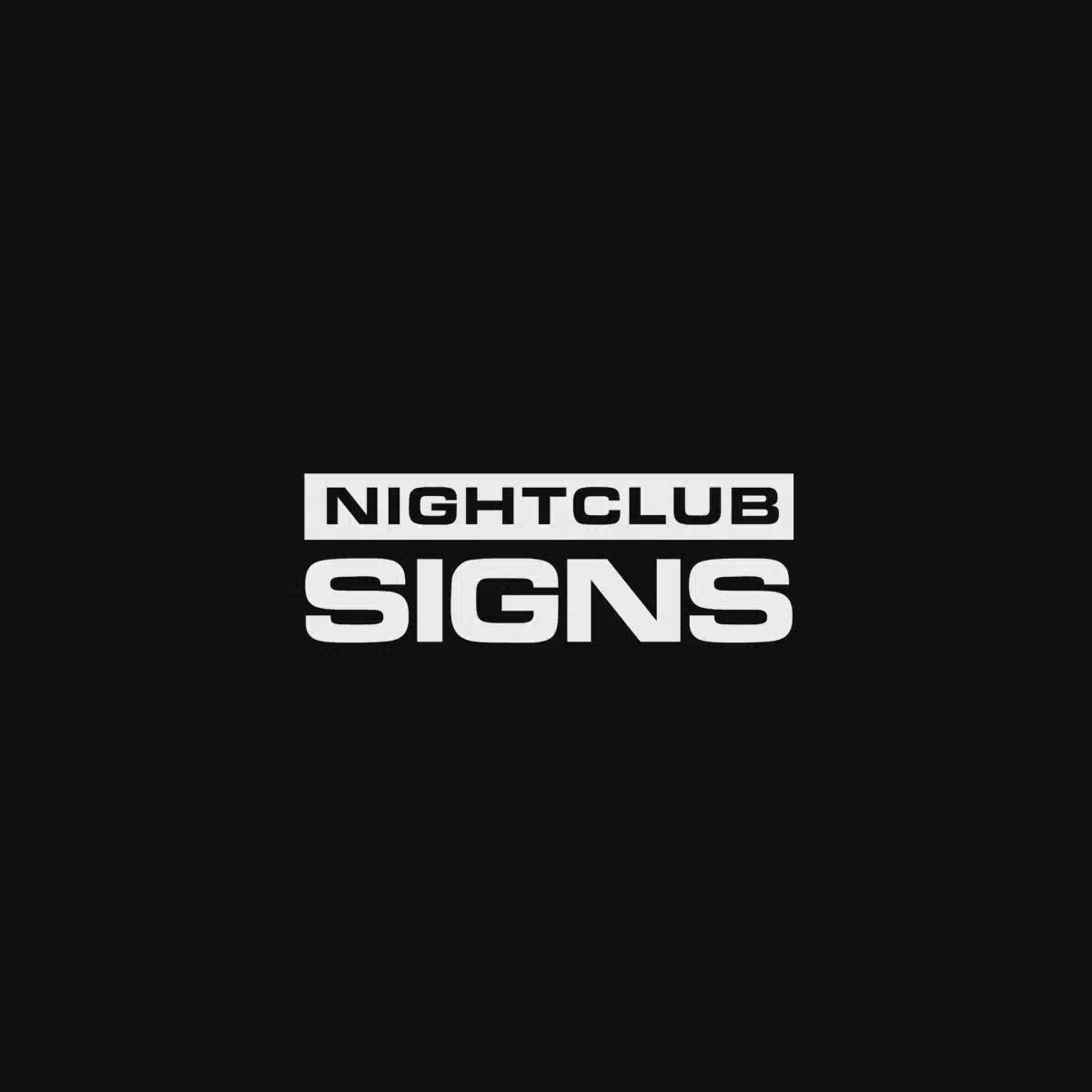 Nightclub Bottle Service Board Signs - 5 Pack Bundle