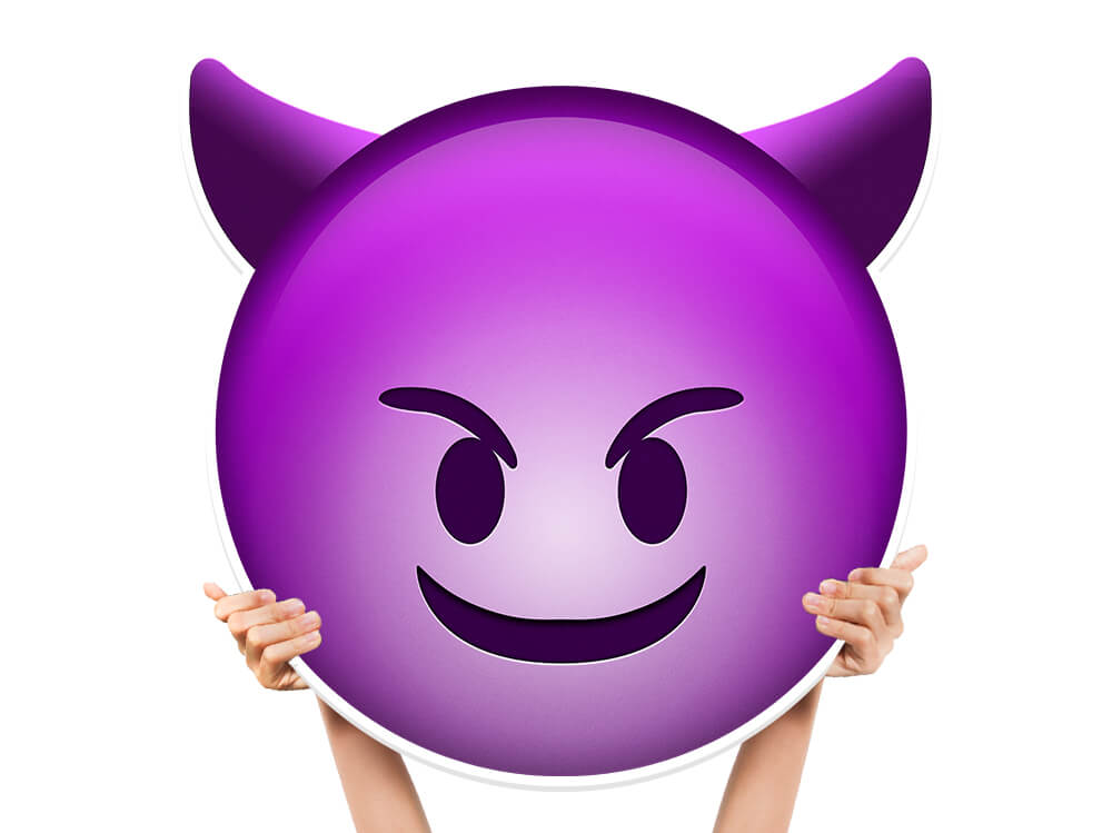 Purple Devil Emoji