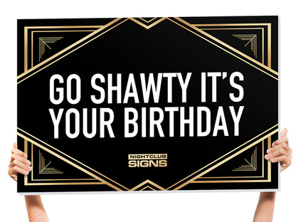 happy birthday signs