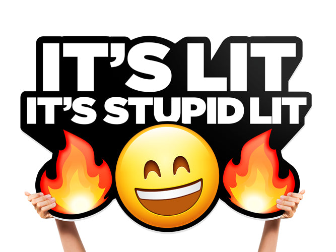 bottle service prop sign