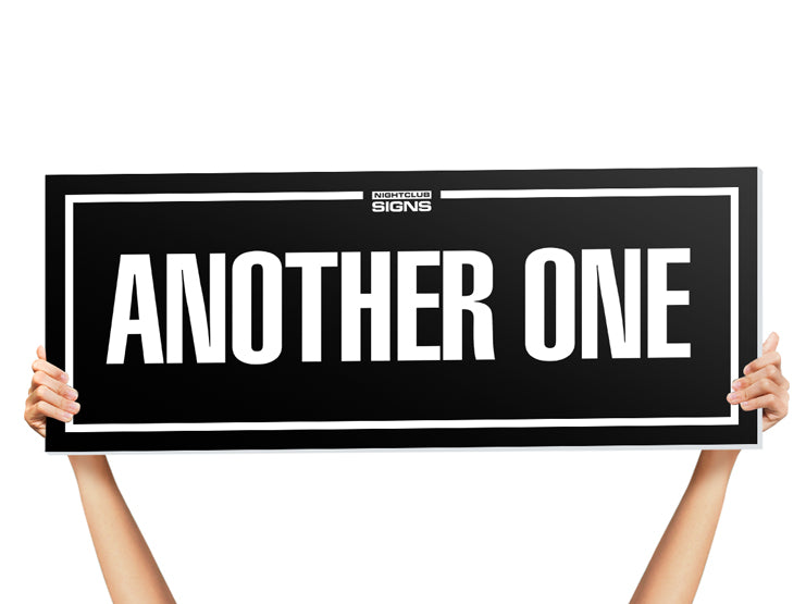 another now nightclub sign