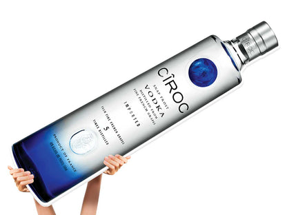 Ciroc Vodka Bottle Cutout Bottle Service Sign