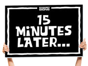 Time Cards Bottle Service Sign