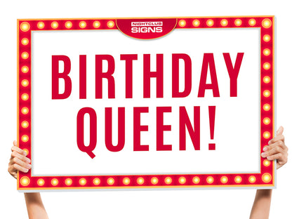 Marquee Message Bottle Service Sign