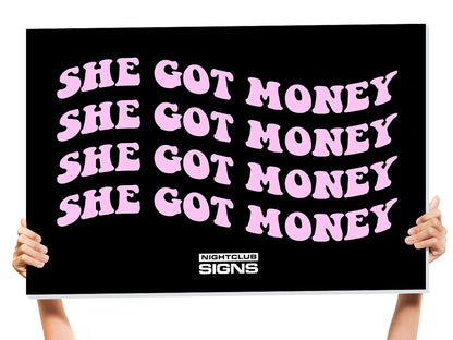 Do Your Thing 21 Bottle Service Sign